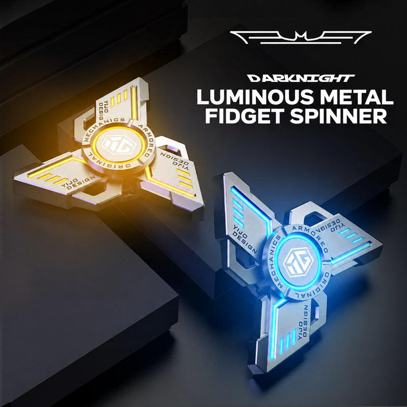 Yijue Glow-in-the-Dark Fidget Spinner, Limited-Edition Stress-Relief Toy, product image 1