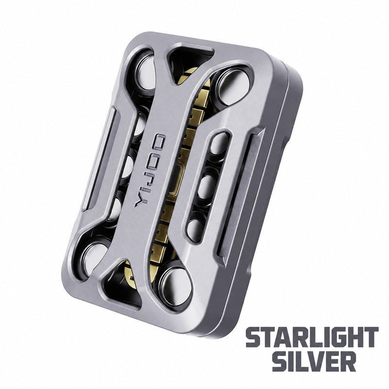 Yijue Boundless Infinite-Position Push-Card EDC Metal Fidget Toy, product image 6