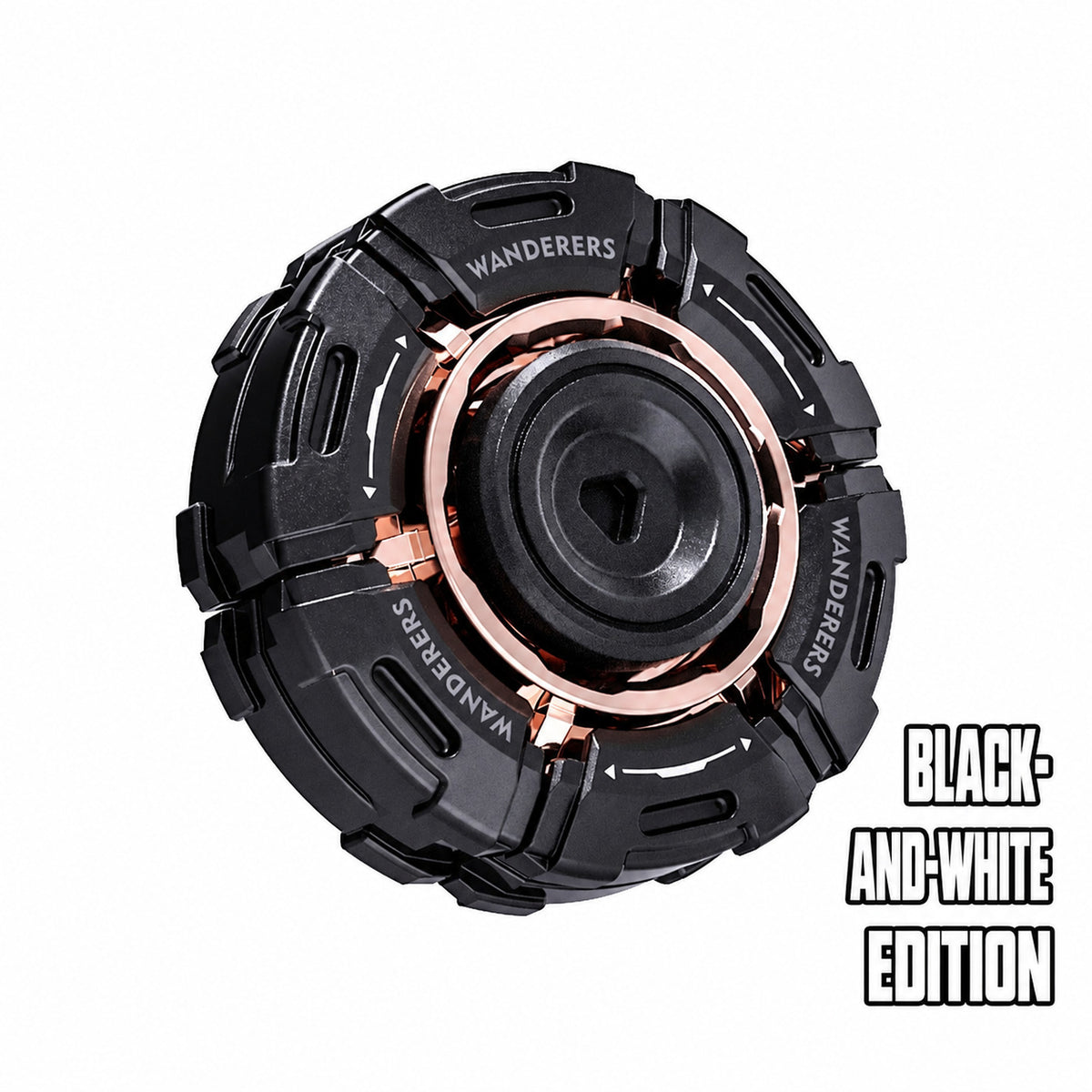 Wanderer Rotating Alloy Fidget Spinner with Gear Design, product image 7