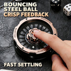 Metal D20 Desktop Decision Wheel EDC Fidget Spinner, product image 3