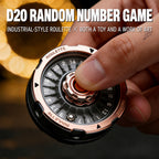 Metal D20 Desktop Decision Wheel EDC Fidget Spinner, product image 4